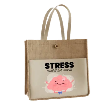 Jute Tote Bags - Custom Cups Now