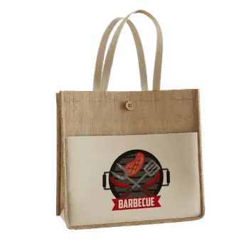 Jute Tote Bags - Custom Cups Now