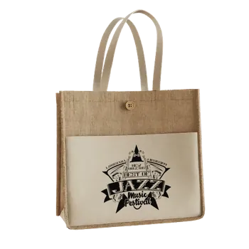 Jute Tote Bags - Custom Cups Now