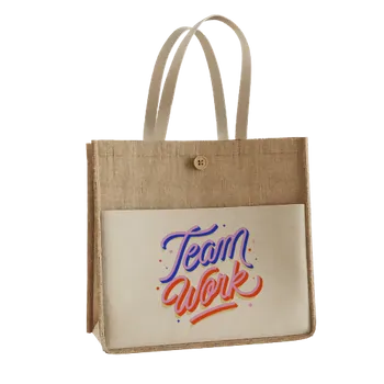 Jute Tote Bags - Custom Cups Now