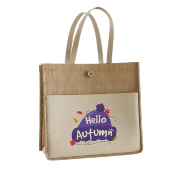 Jute Tote Bags - Custom Cups Now