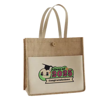 Jute Tote Bags - Custom Cups Now