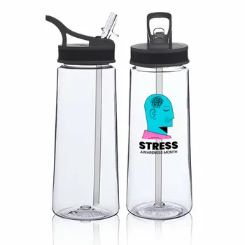 Plastic Water Bottles - Custom Cups Now