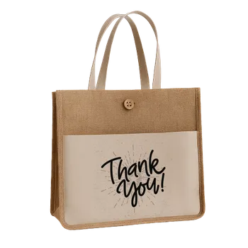 Jute Tote Bags - Custom Cups Now