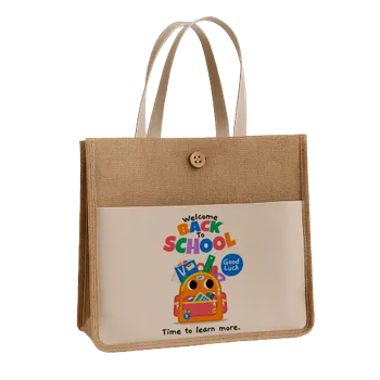 Jute Tote Bags - Custom Cups Now