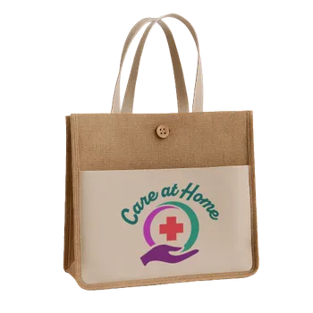 Jute Tote Bags - Custom Cups Now