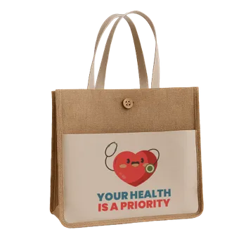 Jute Tote Bags - Custom Cups Now