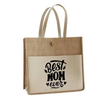 Jute Tote Bags - Custom Cups Now