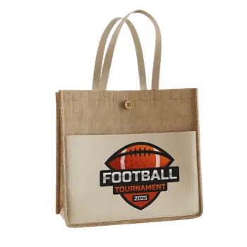 Jute Tote Bags - Custom Cups Now