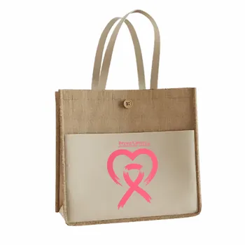 Jute Tote Bags - Custom Cups Now