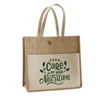 Jute Tote Bags - Custom Cups Now