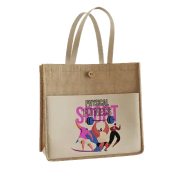 Jute Tote Bags - Custom Cups Now