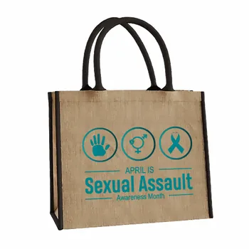 Jute Tote Bags - Custom Cups Now