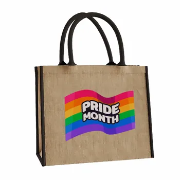 Jute Tote Bags - Custom Cups Now