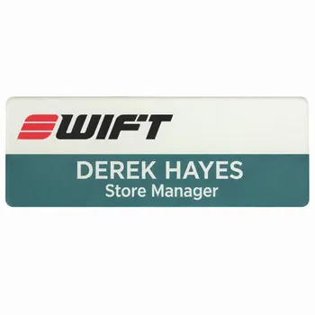 Acrylic Name Badges - Custom Cups Now