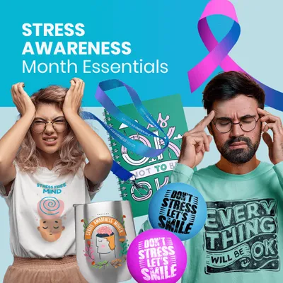 Stress Awareness Month Essentials - Custom Cups Now