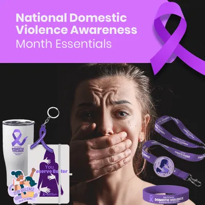 National Domestic Violence Awareness Month Essentials - Custom Cups Now