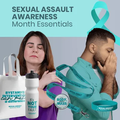 Sexual Assault Awareness Month Essentials - Custom Cups Now