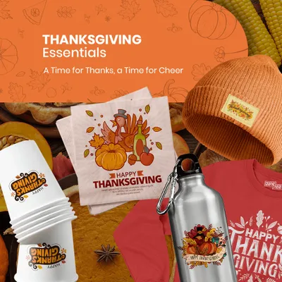 Thanksgiving Day Essentials - Custom Cups Now