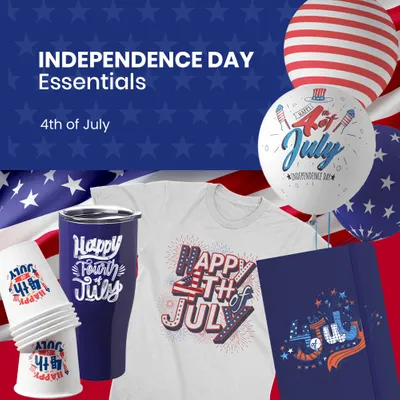 Independence Day Essentials - Custom Cups Now
