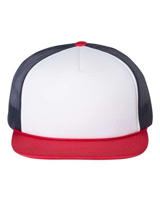 White/ Navy-Red White/ Navy-Red - Custom Cups Now