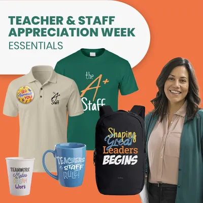 Teacher & Staff Appreciation Week Essentials - Custom Cups Now