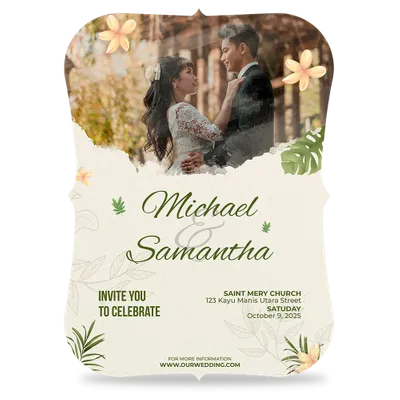 Invitation & Announcement Cards - Custom Cups Now