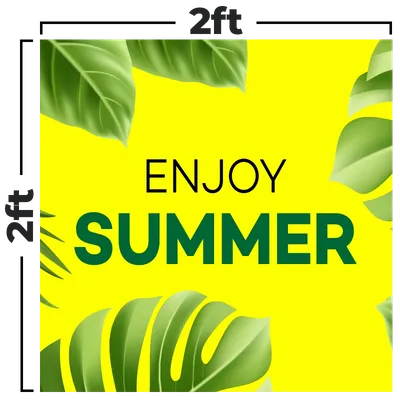 2 x 2 ft - Custom Cups Now