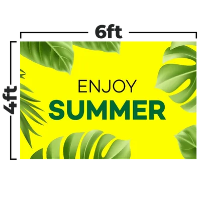 6 x 4 ft - Custom Cups Now