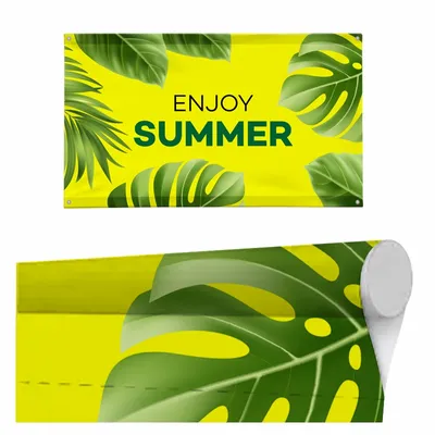 Top & Bottom Pole Pocket - Custom Cups Now