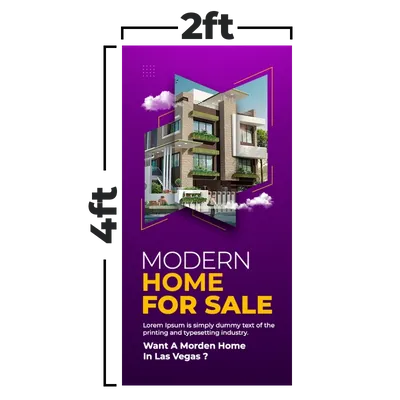 2 x 4 ft - Custom Cups Now