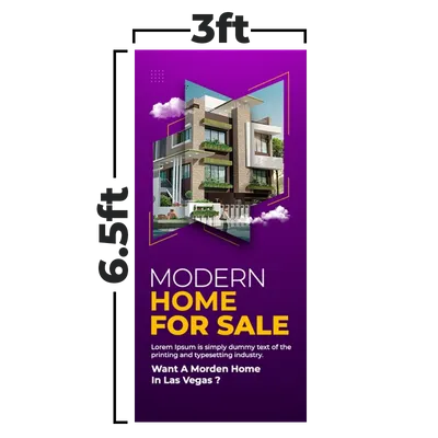 3 ft x 6.5 ft - Custom Cups Now