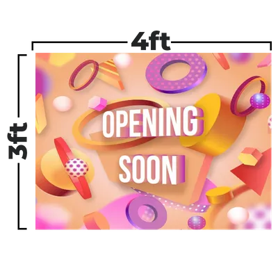 4 x 3 ft 4 x 3 ft - Custom Cups Now