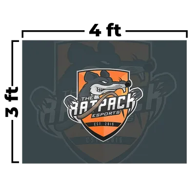 4 x 3 ft - Custom Cups Now