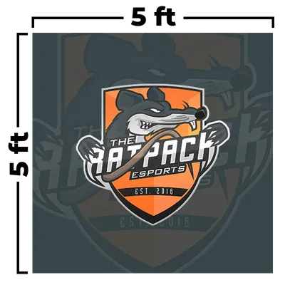 5 x 5 ft - Custom Cups Now