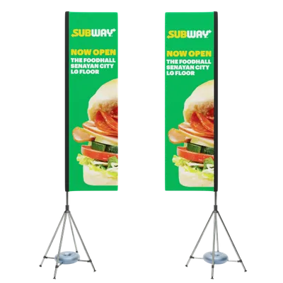 <span style="font-family: &quot;Open Sans&quot;;">The flag will be printed on both sides giving you the capacity to present your ads in both directions.&nbsp;</span><font face="Tahoma"><span style="font-family: &quot;Open Sans&quot;;">&nbsp;</span></font><span style="font-family: &quot;Open Sans&quot;;">Please note that the double-sided print is Specular/Mirror printing.</span>