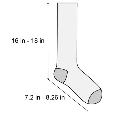 Women_Embroidery + Pure Cotton Knee High Women_Embroidery + Pure Cotton Knee High - Custom Cups Now