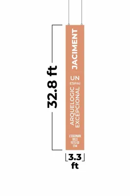 3.3 ft x 32.8 ft - Custom Cups Now