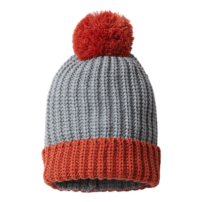 Heather Grey/ Rust Heather Grey/ Rust - Custom Cups Now
