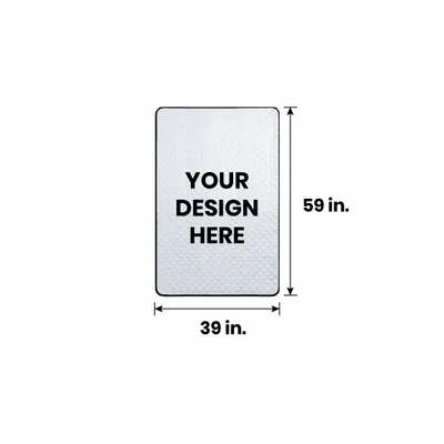 39in x 59in - Custom Cups Now