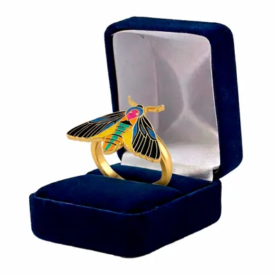 Blue Velvet Box - Custom Cups Now