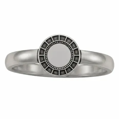 Antique Silver Plating - Custom Cups Now