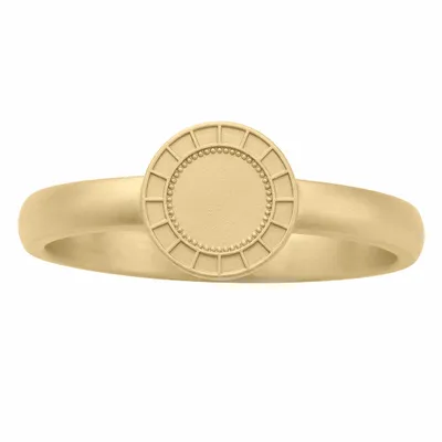 Matte Gold Plating - Custom Cups Now