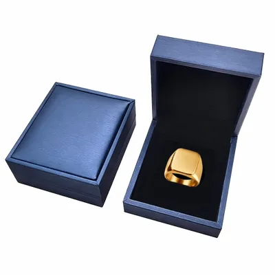 Blue PU Box - Custom Cups Now