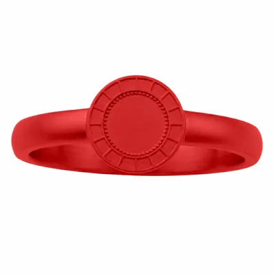 Matte Red Plating - Custom Cups Now