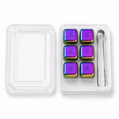 6-Pack Box Set with Tongs - Custom Cups Now