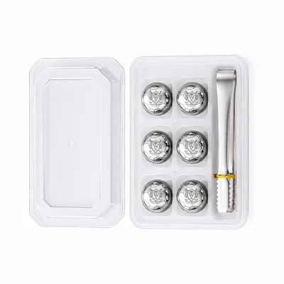 6-Pack Box Set with Tongs - Custom Cups Now