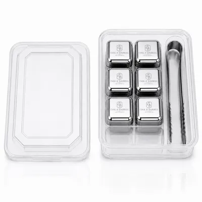 6-Pack Box Set with Tongs - Custom Cups Now