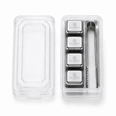 4-Pack Box Set with Tongs - Custom Cups Now