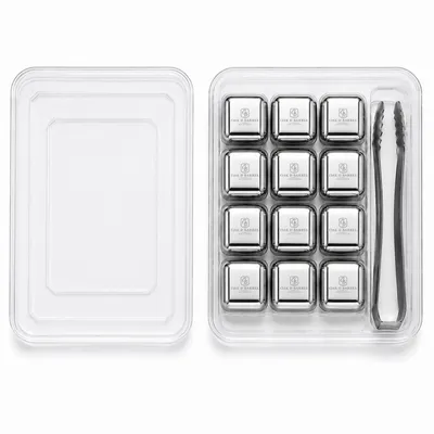 12-Pack Box Set with Tongs - Custom Cups Now